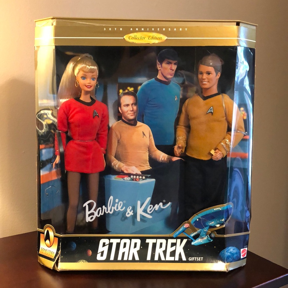 BARBIE & KEN Star Trek Vintage Gift Set 1996 in Original Box